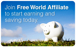 Join Free World Affiliate to Start Earning and Saving Today